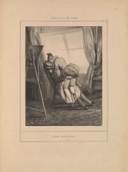 Le?on de paysage, från serien Scenes of Intimate Life