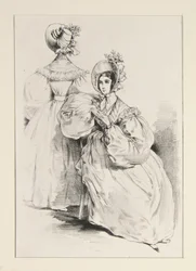 MAJ 1836. Kläder av jaconas.