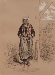 Gammal kvinna
