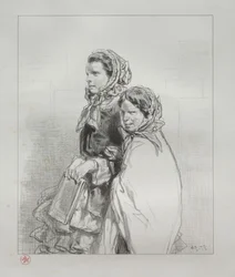 Par-ci, par-lá: Min dotter har sjungit, 1854-1856.