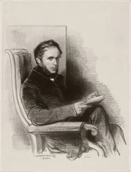 Raymond La Garrigue, 1842