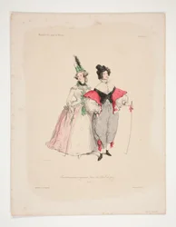Originella utstyrslar för balerna 1834. Nr 2 och 3.