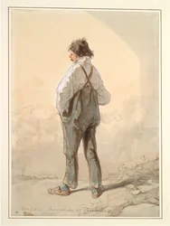 Förorterna: Aktiehöjare och kapten, troligen 1859-1860.