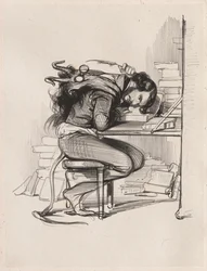 Émile Forgues, Old Nick, cirka 1835-1840