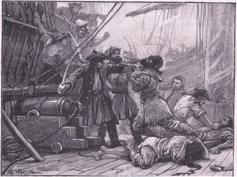 Intäktsskärare fångar ett amerikanskt smugglingsfartyg