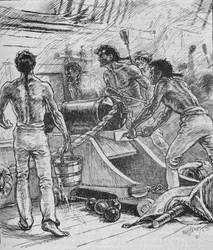 De kungliga suveränerna höll fast vid sina vapen och bekämpade dem som djävlar, 1902