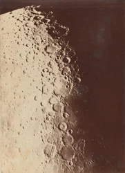 月の写真、南極、1890年スウェーデン