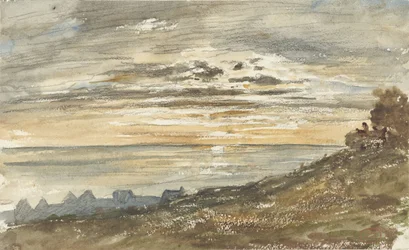 Solnedgång i Trouville