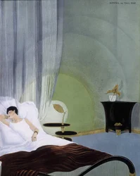 Sleep - av Paul Iribe. (1883-1935),