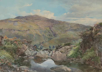 Chef för Loch Lomond, med Ben Lomond i distans