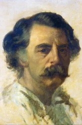 Porträtt av Jules Barbey d