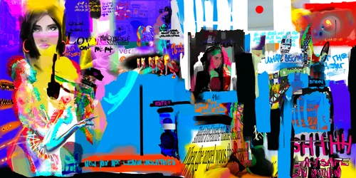 Pounding, Pounding, 2024 (digital konst)