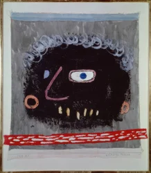 Svart mask