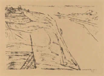 Utsikt över en flod, 1912.