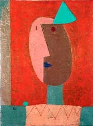 "Clown" 1929 (olja på duk)