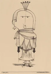 Häxan med en kam, 1922.