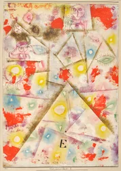 Jubileumsblad E av Klee, Paul (1879-1940)