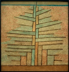Paul Klee, furu / målning, 1932