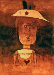 Porträtt av fru P i södern, 1924