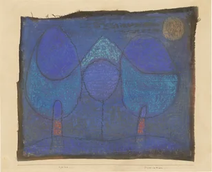 Träd vid vattnet, 1933.