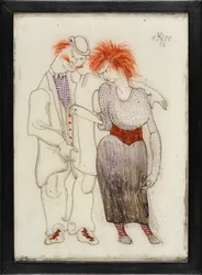 Verkommennes Paar Dåligt könspar, 1905.