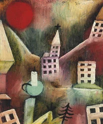 Förstörd by, 1920.