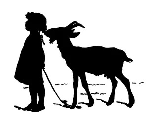 Silhouette av Paul Konewka (litho)