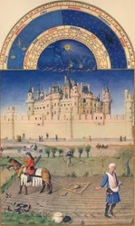 Oktober - Louvren, 1400-talet, 1939