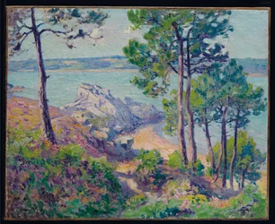 Vid kusten, ca. 1906 (olja på duk)