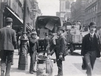 Sherbet- eller vattensäljare i Cheapside, 1893