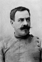 Arsene Vigeant (n. 1842), fransk escrimeuse fotograferad av Paul Nadar mellan 1880 och 1900, extraherad från samlingen Felix Potin, 500 samtida kändisar, Sportfäktning Frankrike