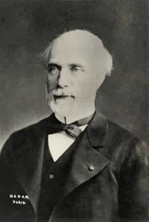 Porträtt av Charles de Saulce de Freycinet (fotografi)