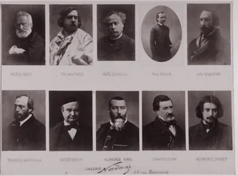Tio porträtt av Paul Nadar