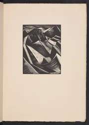 The Dry Land Appearing, illustration från "Images of War... Poems" av Richard Aldington
