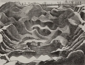 Gruvkratern, Hill 60, Ypres-sänkan