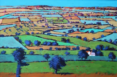 Beacon hill (akryl ombord)