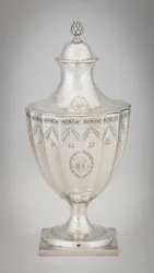Sockerurna, ca 1795 (silver)