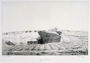 Moulin Saquet, belägringen av Paris, 1870-1871