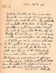 Ett brev från Paul Sandby, 1795 1904