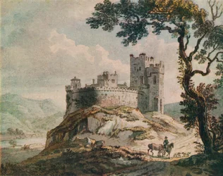 Ett gammalt slott, c1764