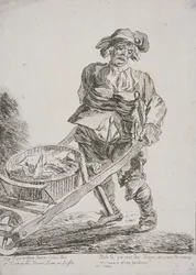 Slaktavfallsförsäljare, Cries of London, 1760