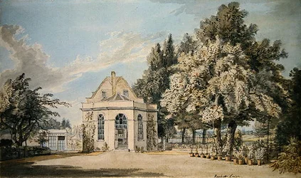 Rackett Lodge, Wandsworth (akvarell över blyerts på papper)