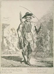 Käppförsäljare, Cries of London, 1760
