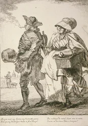 Två skedförsäljare, Cries of London, 1760