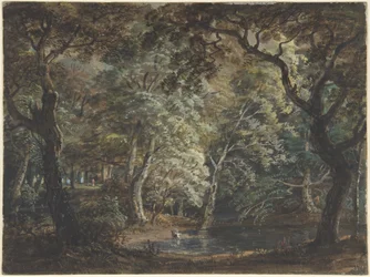 Windsor Great Park, ca 1790-99 (akvarell)