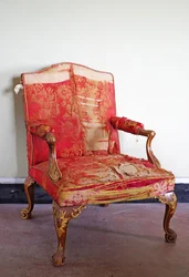 En George III öppen fåtölj