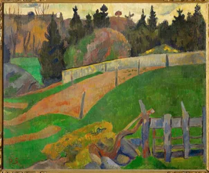 La barriere (målning på duk)
