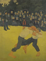 De kämpande bretonerna, ca 1893 (olja på duk)