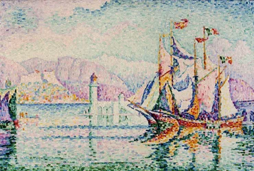 Antibes - På morgonen.