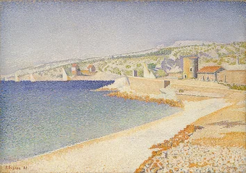 Der Pier in Cassis, Opus 198. 1889